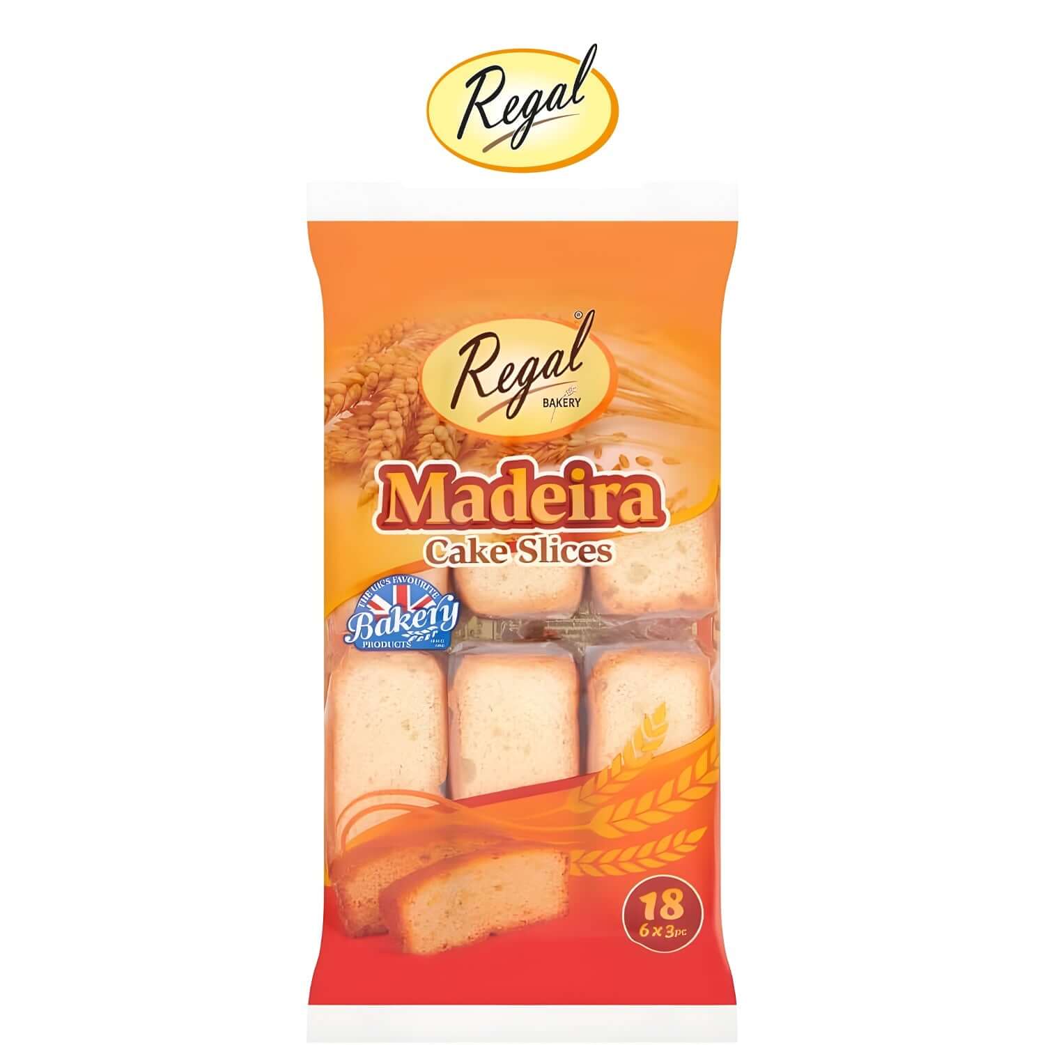 Madeira Cake Slices- Regal Bakery