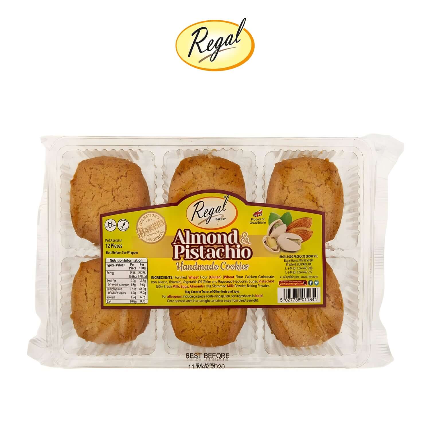 Regal almond and Pistachio Biscuits