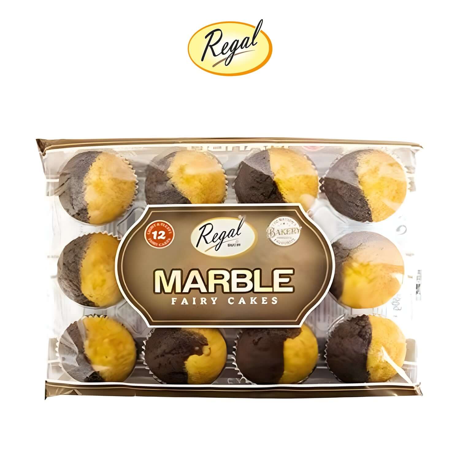 Regal Bakery Marble Fairy Cakes - Soft Sponge Cake