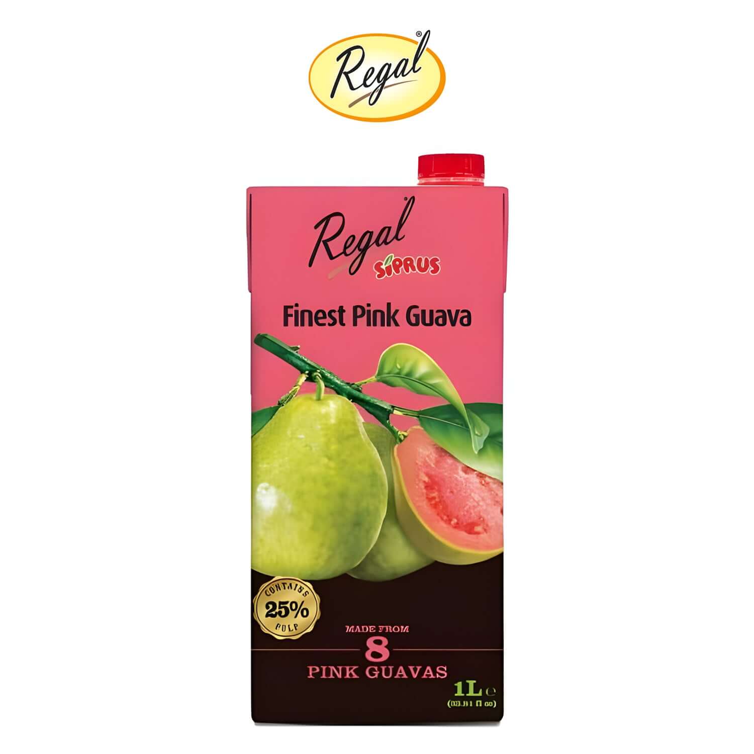 Regal Bakery Pink Guava Tetra Juice 1L