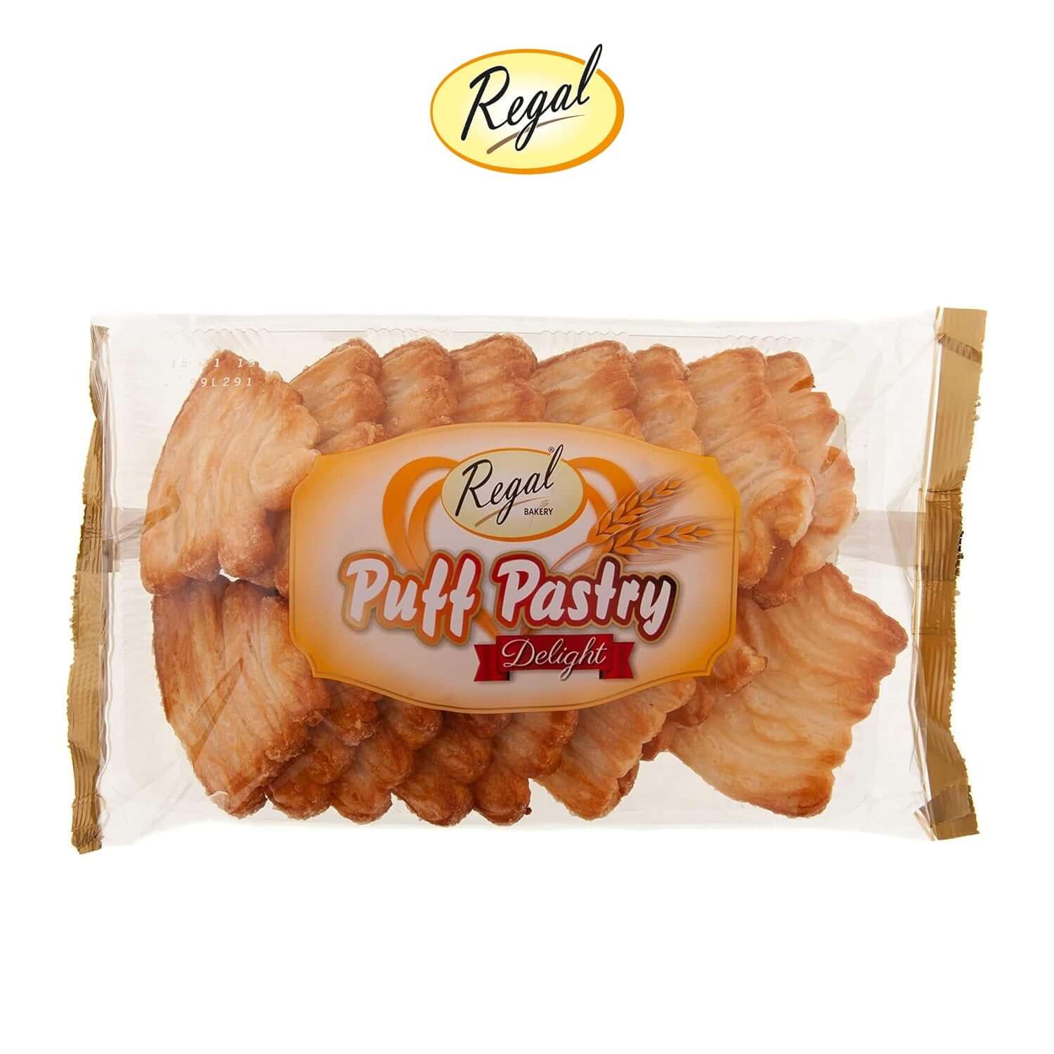 Puff Pastry Delight Flaky Puff - Regal Bakery