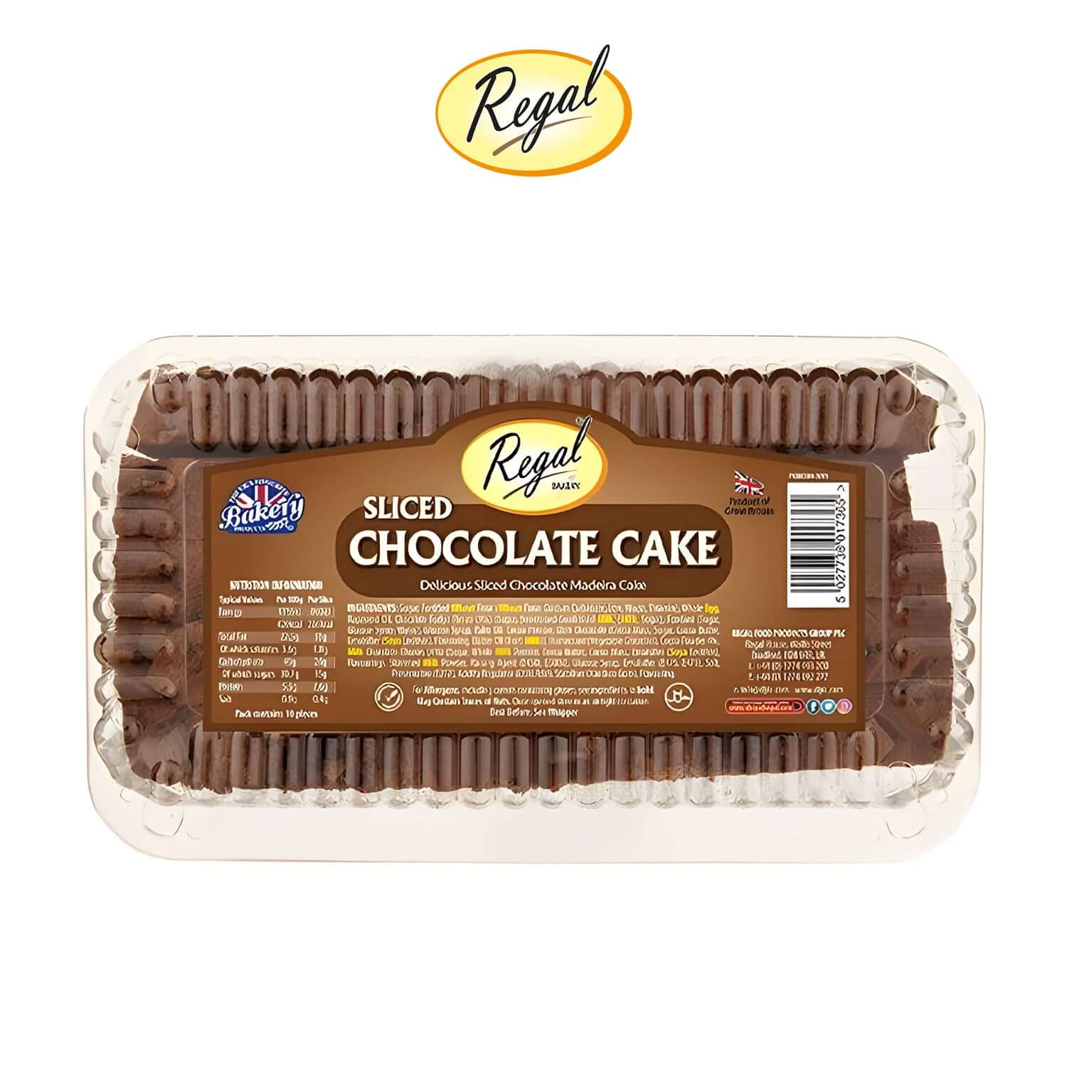 Regal Sliced Chocolate Cake
