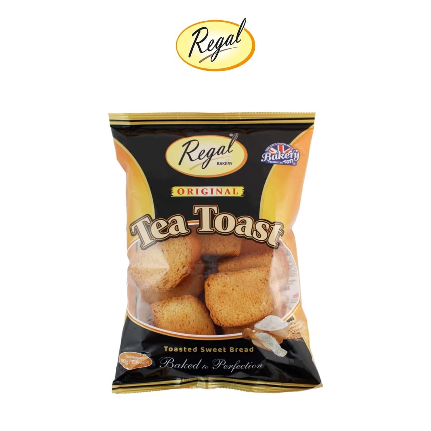 Tea Toast Quick Easy Breakfast Milk Rusk Pack - Regal Bakery