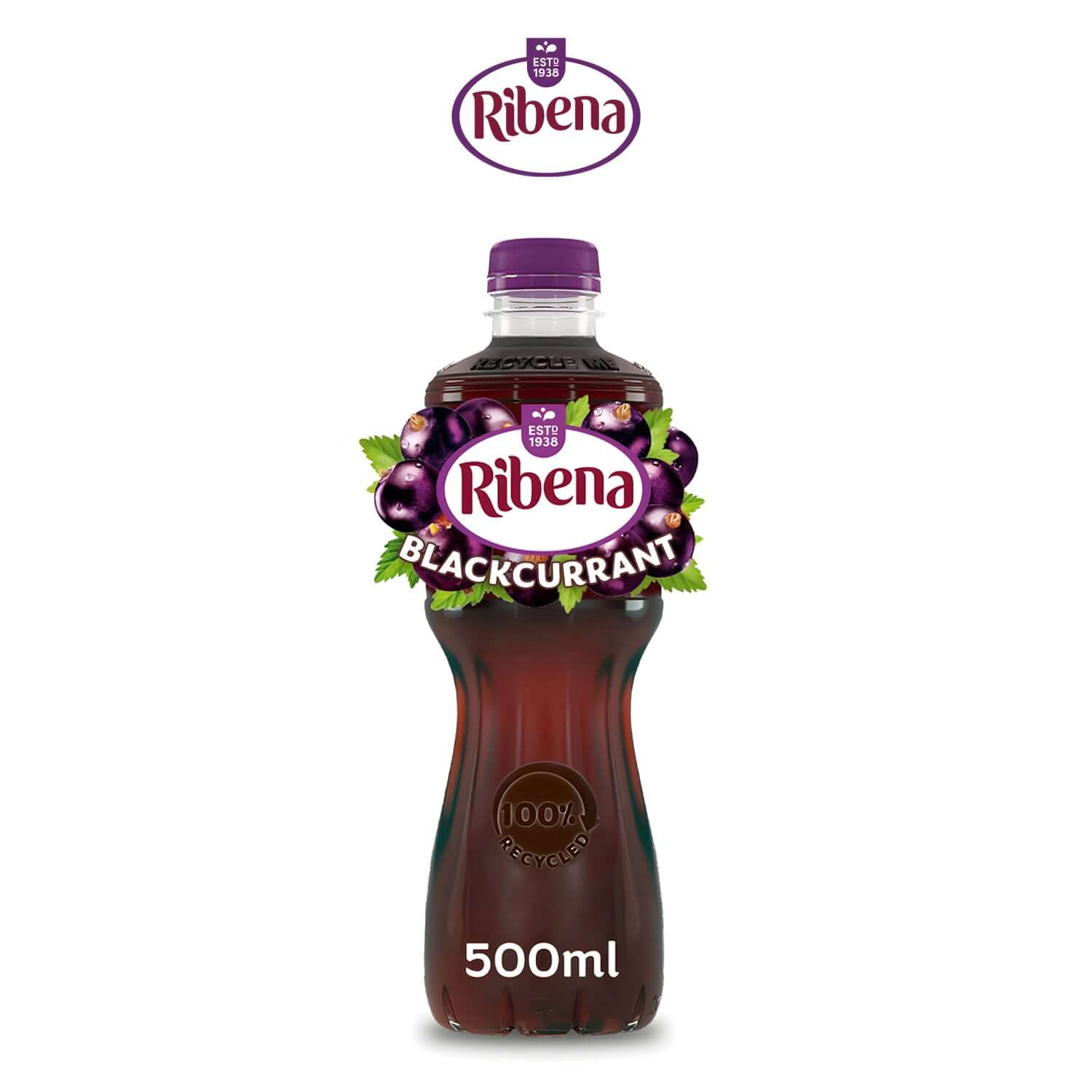 Ribena Blackcurrant Juice Drink 500ml - Ribena
