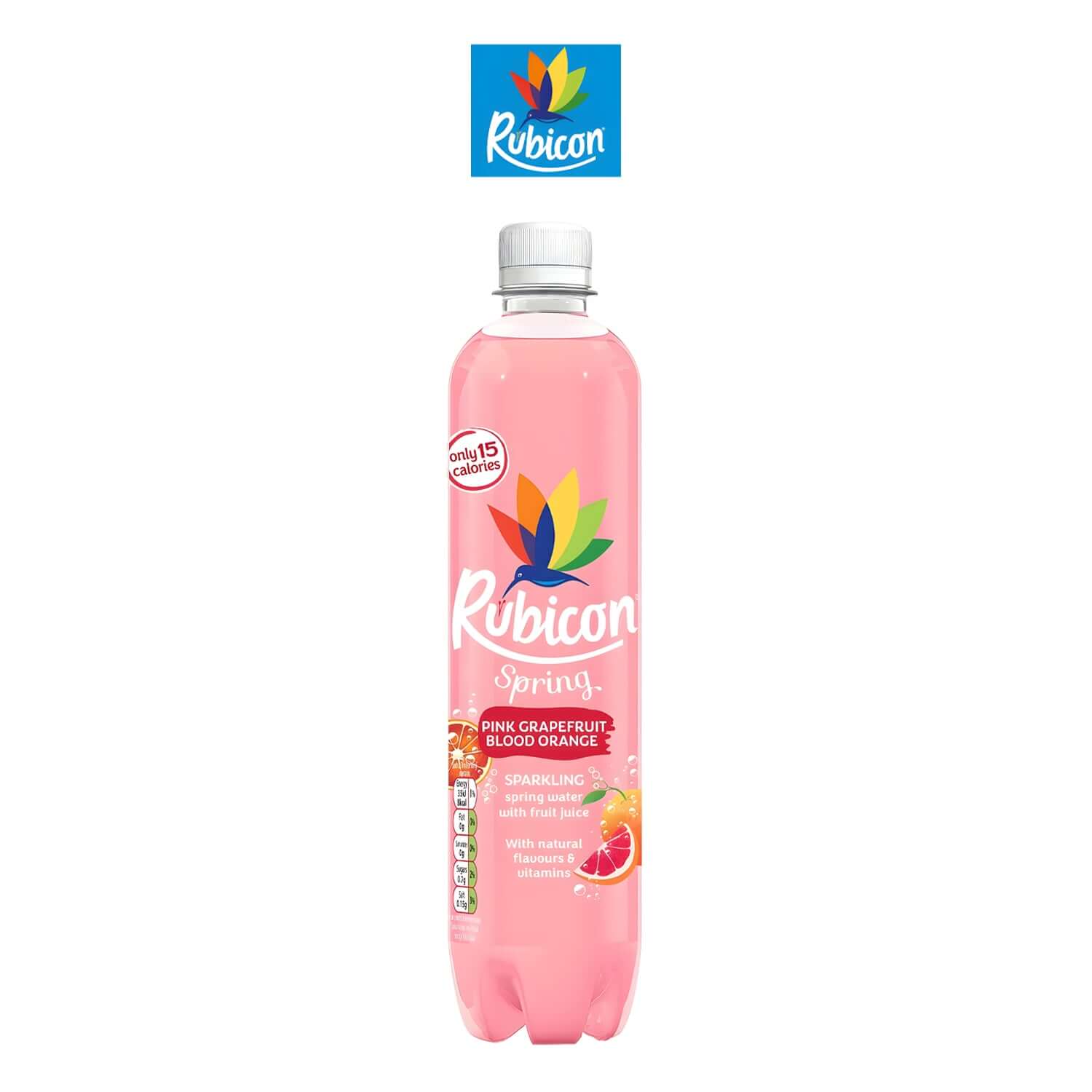 Rubicon Spring Pink Grapefruit and Blood Orange 500ml - Rubicon