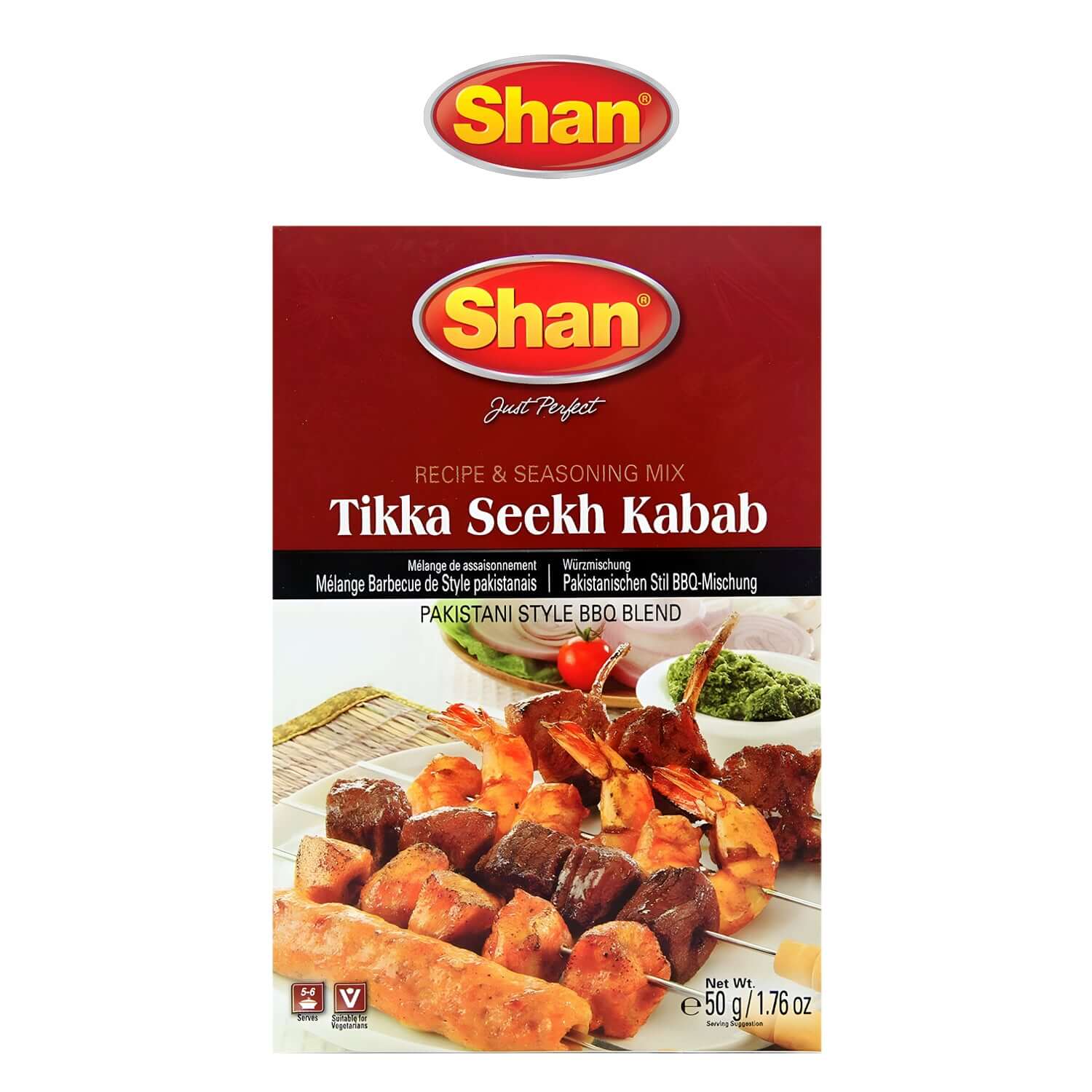 Tikka Seekh Kabab - Shan