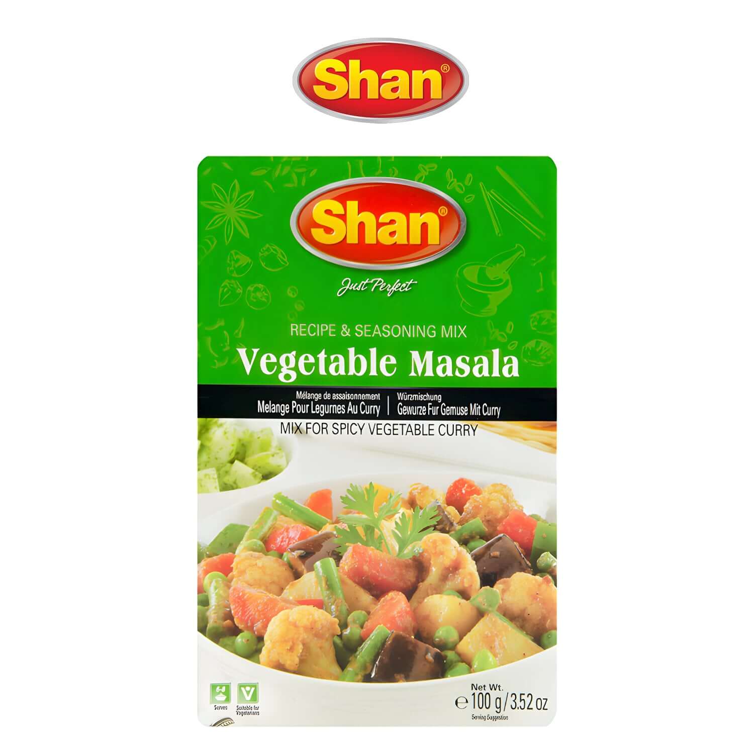 Vegetable Masala - - Shan