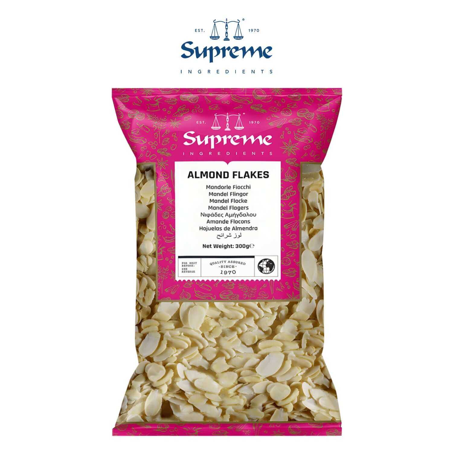 Supreme Almonds Flakes 300g