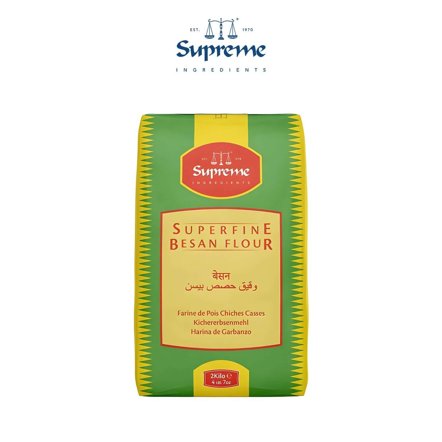 Supreme Besan (Gram) Flour 2kg
