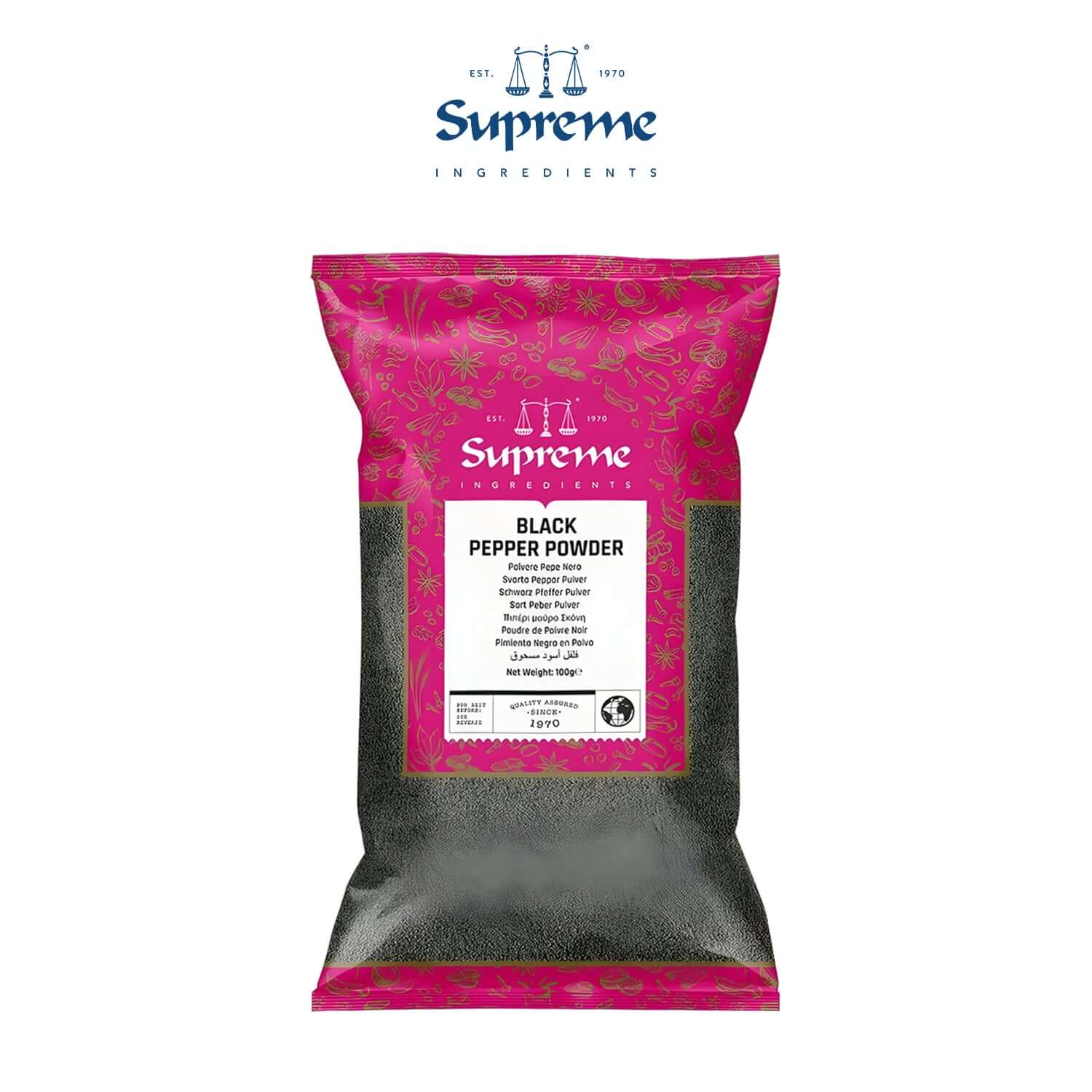 Supreme Black Pepper Powder 100g
