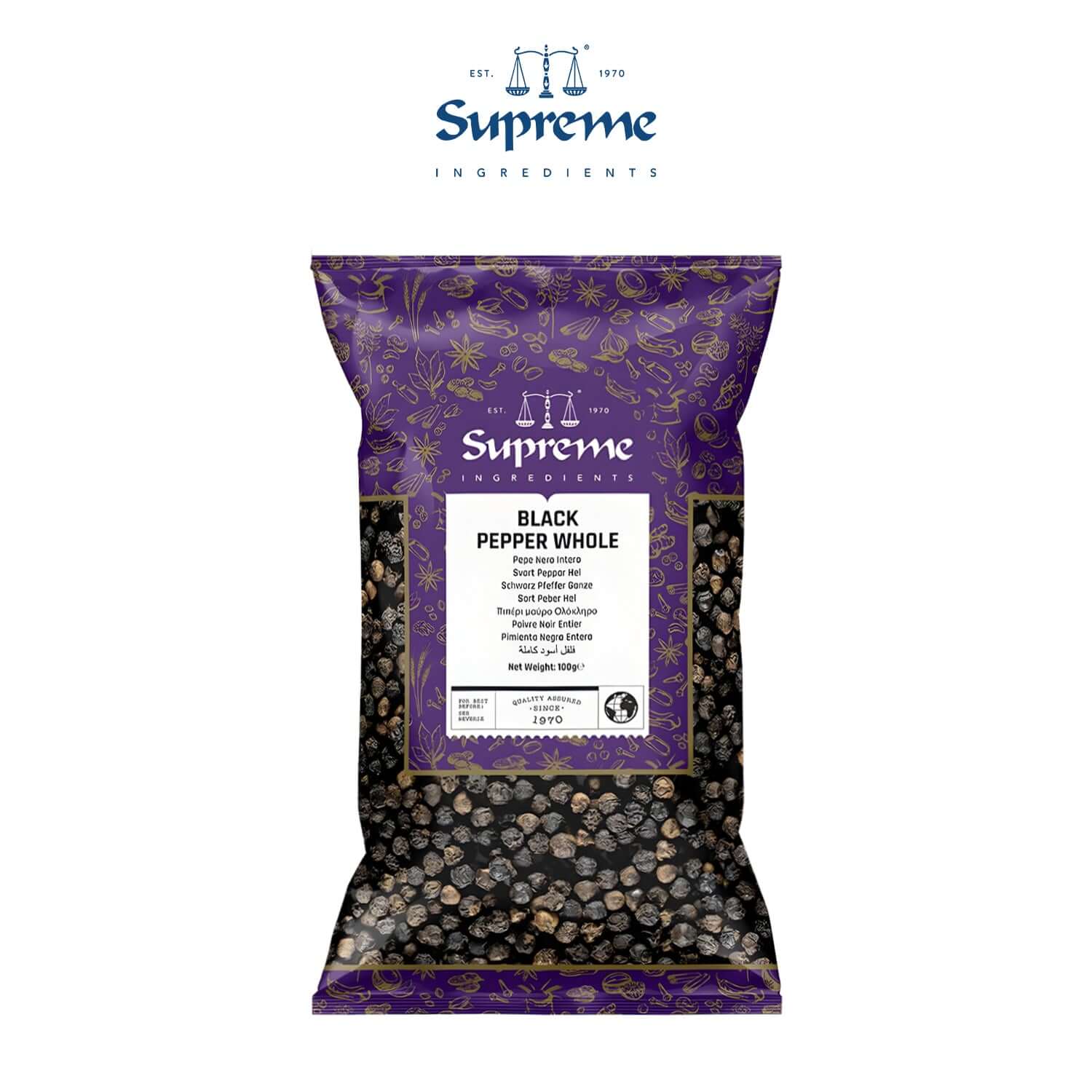 Supreme Black Pepper Whole