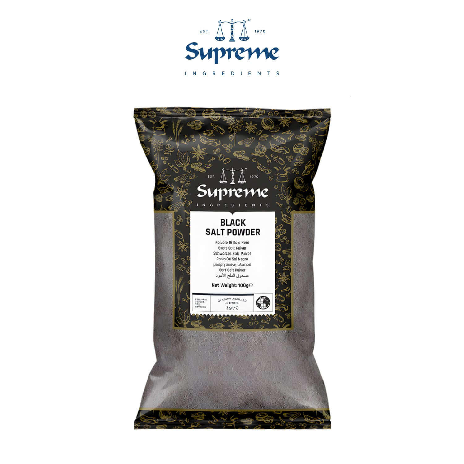 Supreme Black Salt Powder 100g
