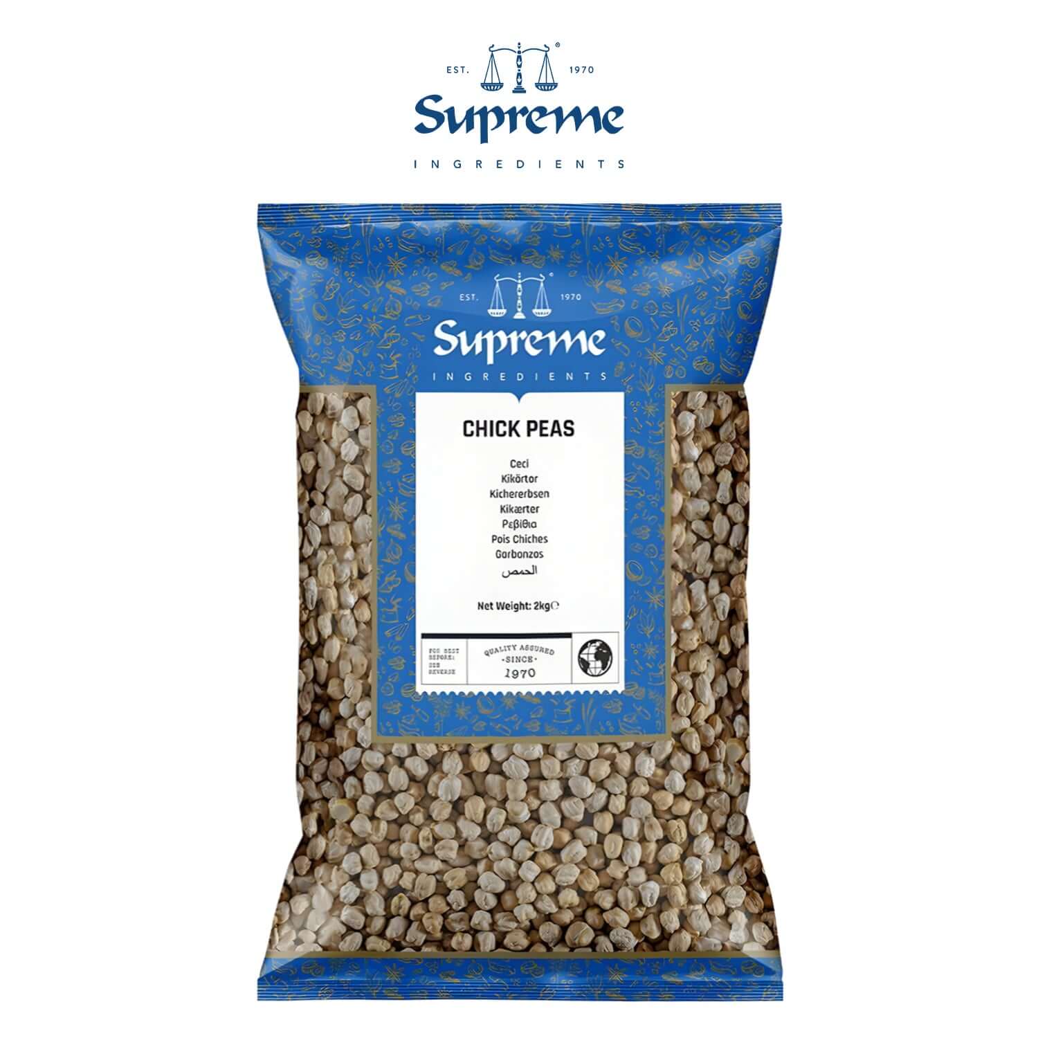 Supreme Chick Peas 2kg