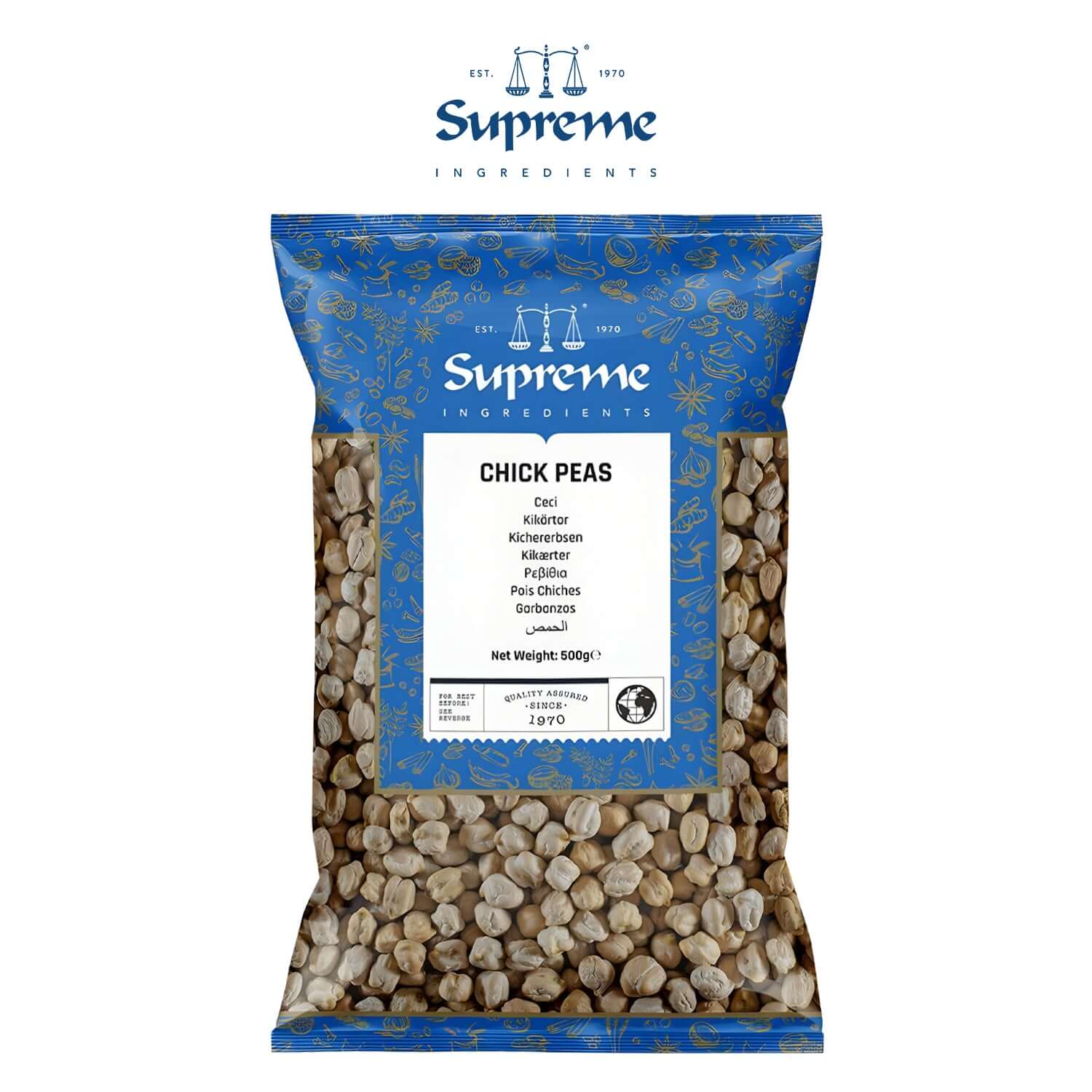Supreme Chick Peas 500g