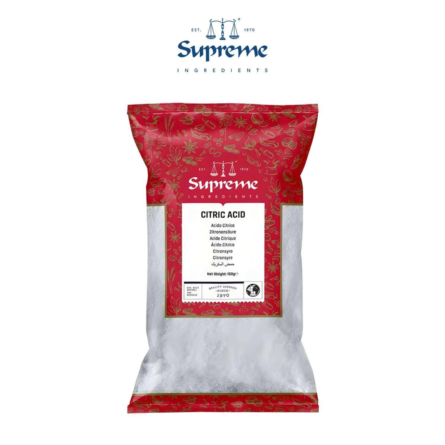 Supreme Citric Acid 100g