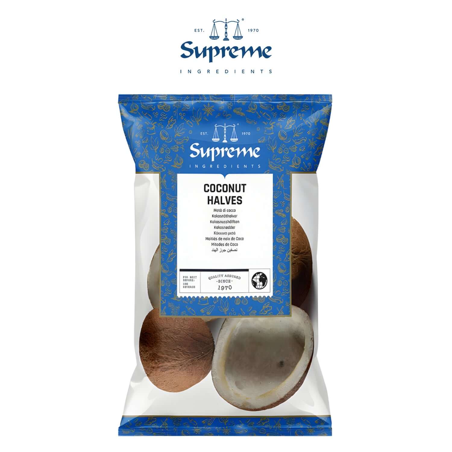 Supreme Coconut Halves 250g