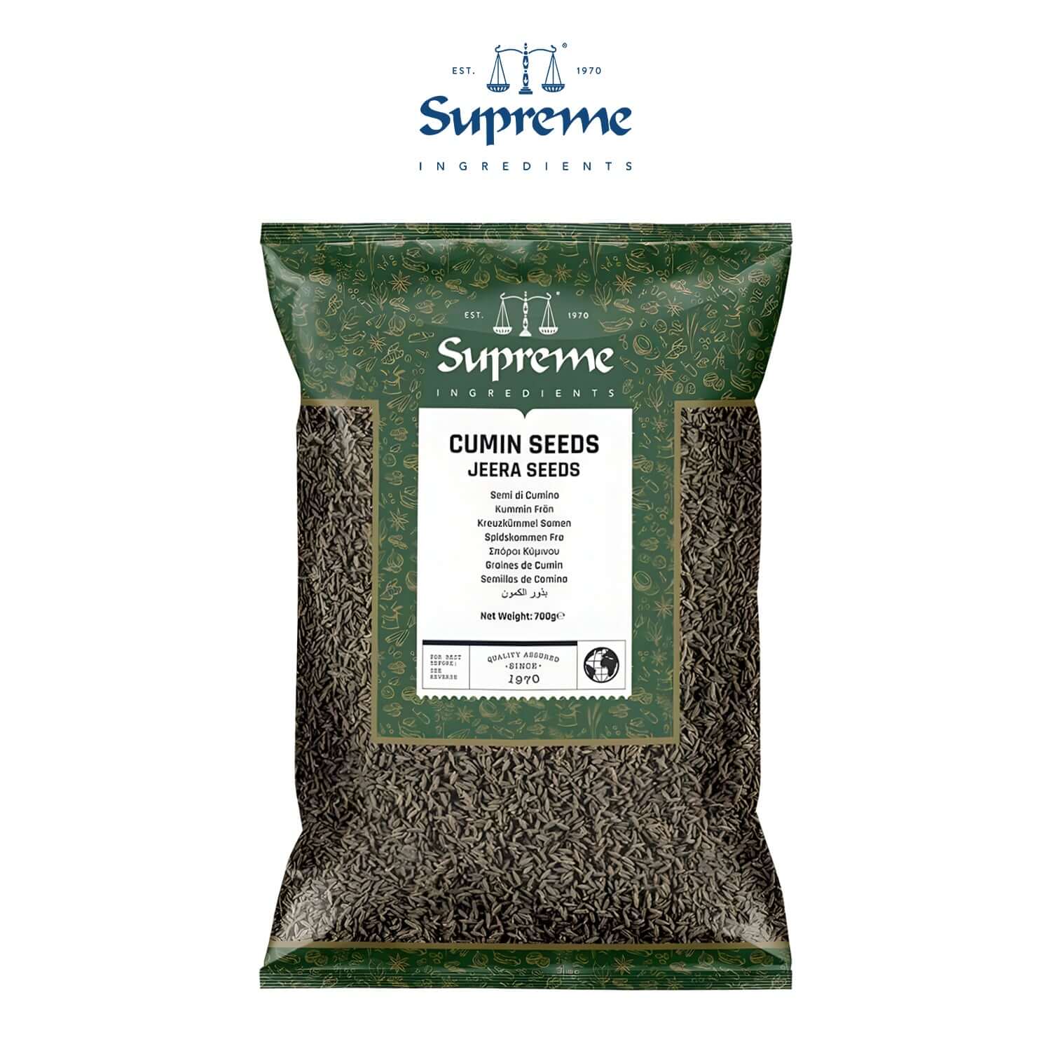 Supreme Cumin Seeds Jeera Whole 400g