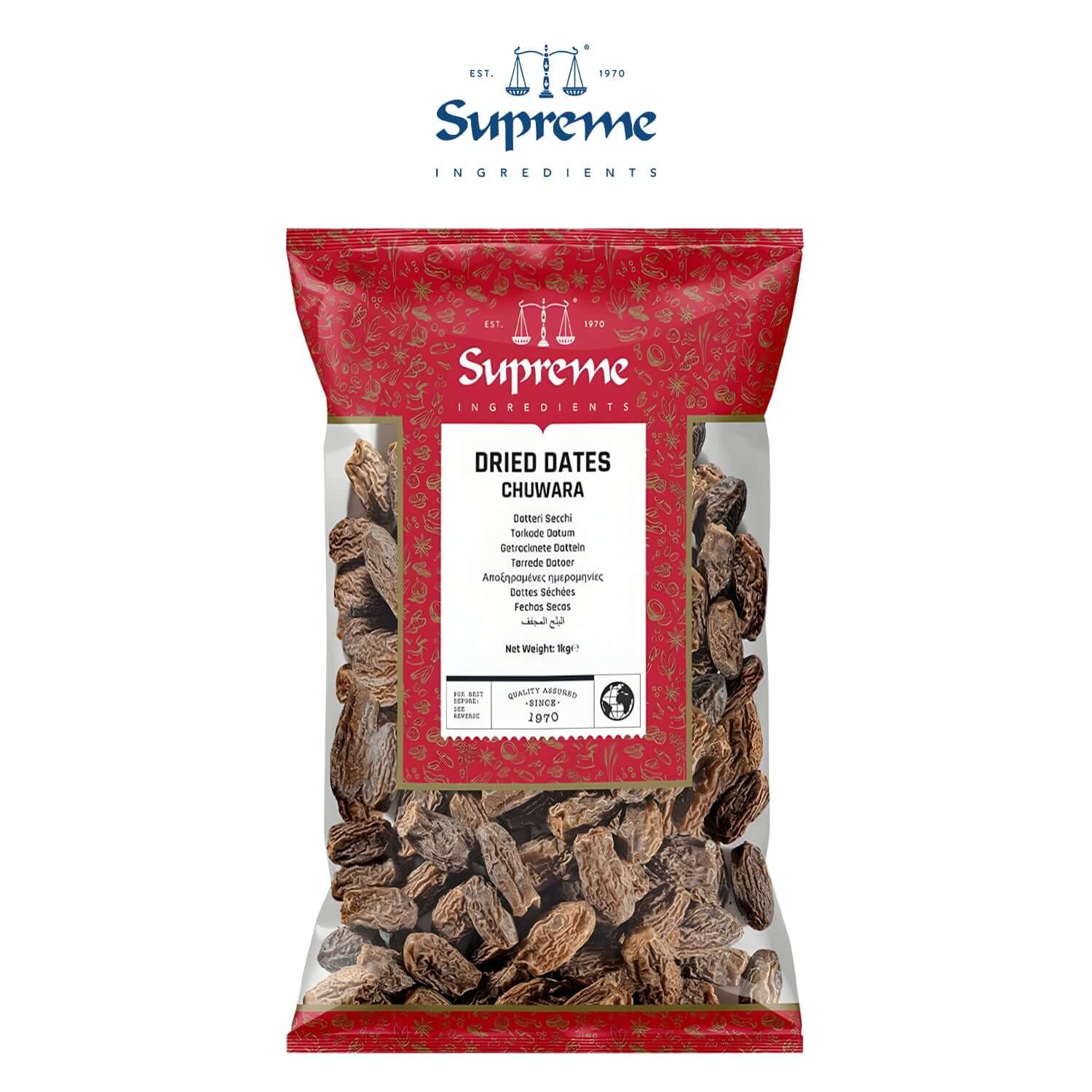 Supreme Dried Dates Chuwara 1kg