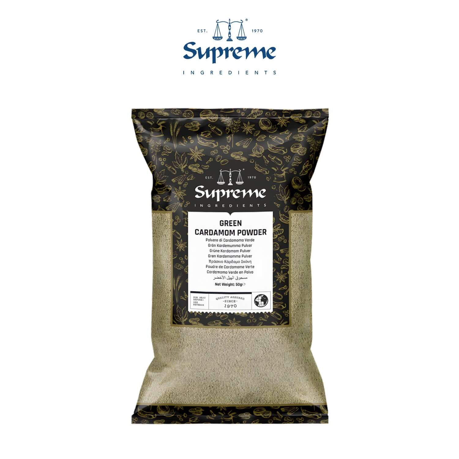 Supreme Green Cardamom Powder 50g