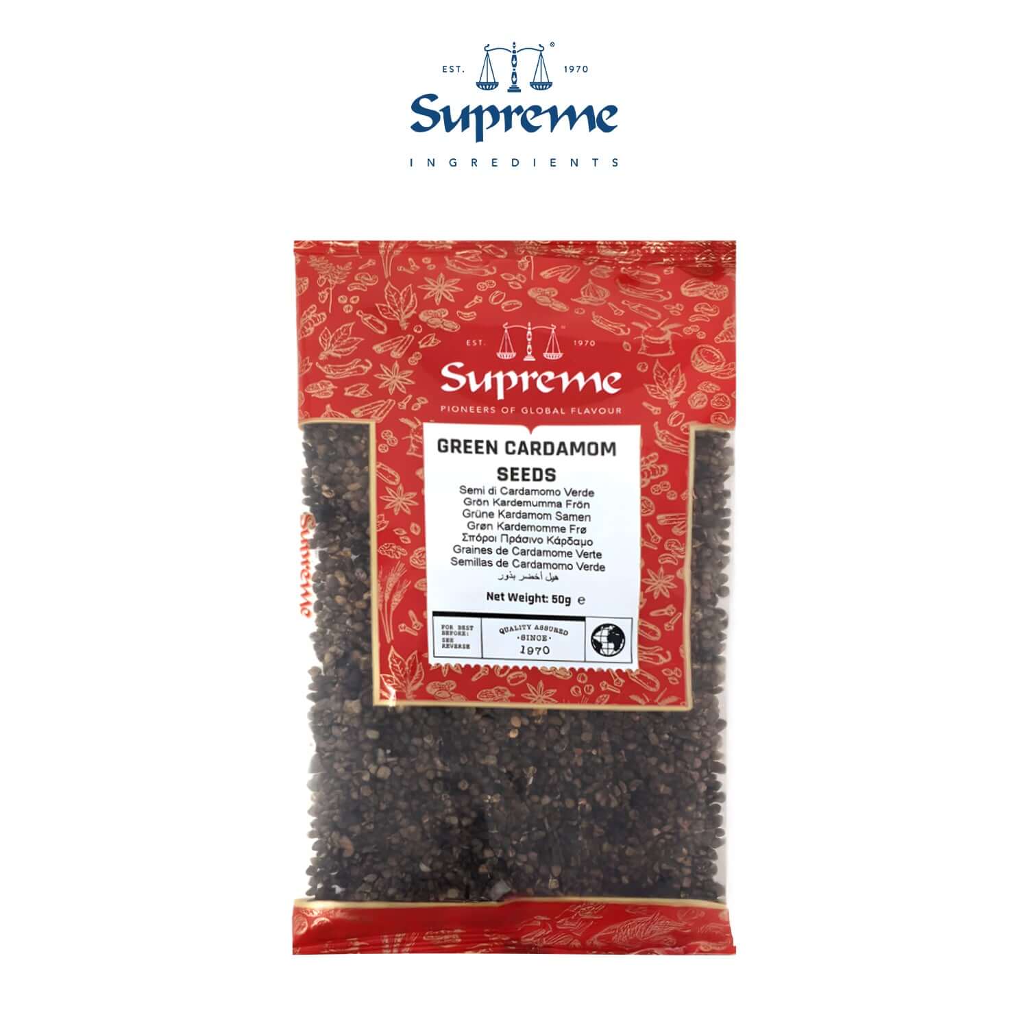 Supreme Green Cardamom Seeds 50g