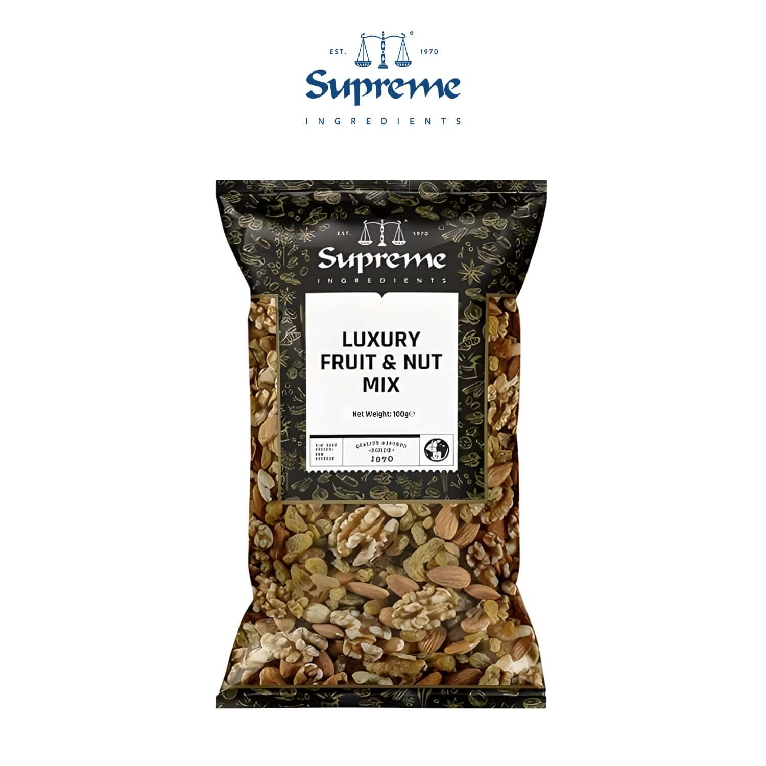 Supreme Luxury Fruit and Nut Mix100g