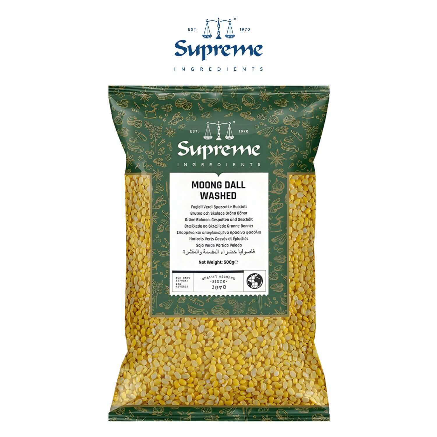 Supreme Moong Dall Washed 500g