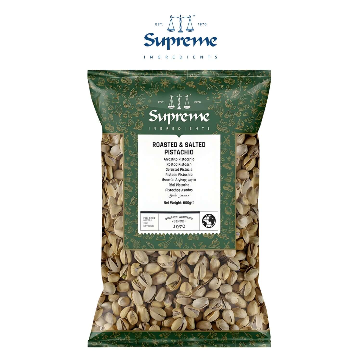 Supreme Roasted and Salted Pistachio 600g