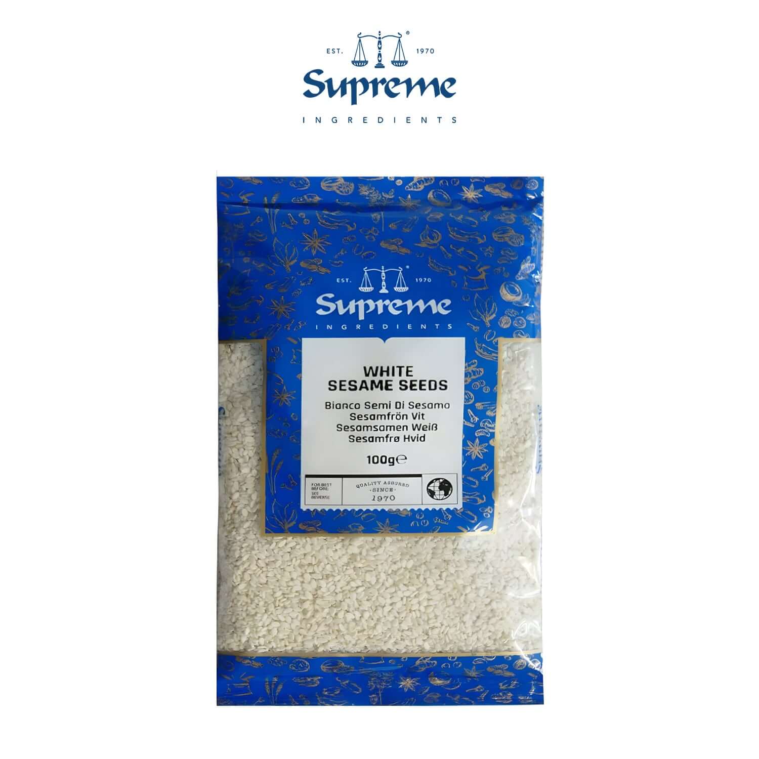 Supreme Sesame Seeds White - 100g
