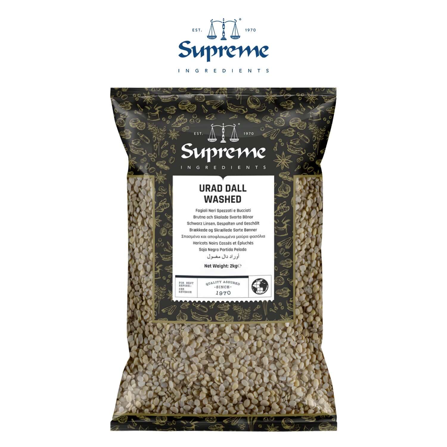 Supreme Urad Dall Washed 2kg