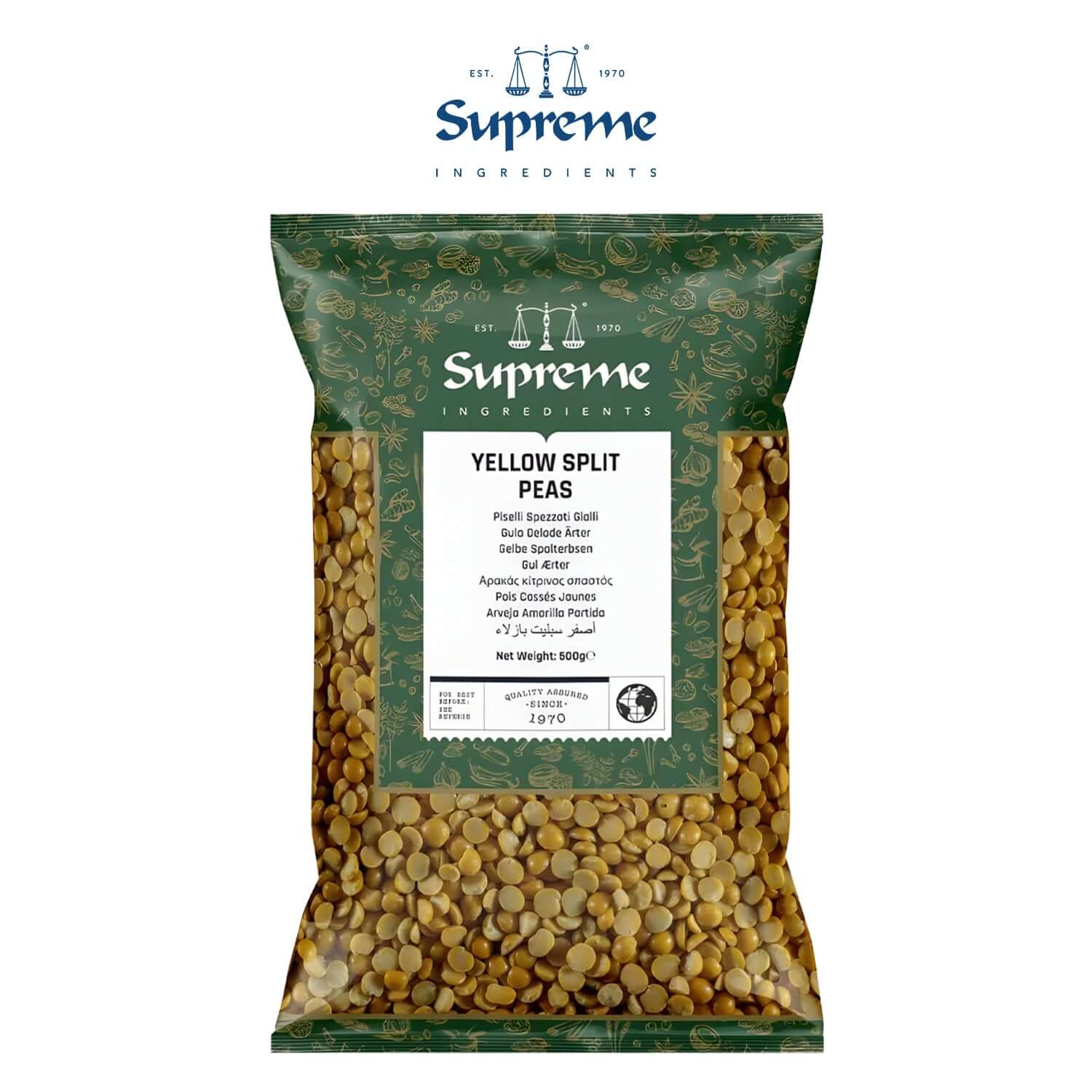 Supreme Yellow Split Peas 500g