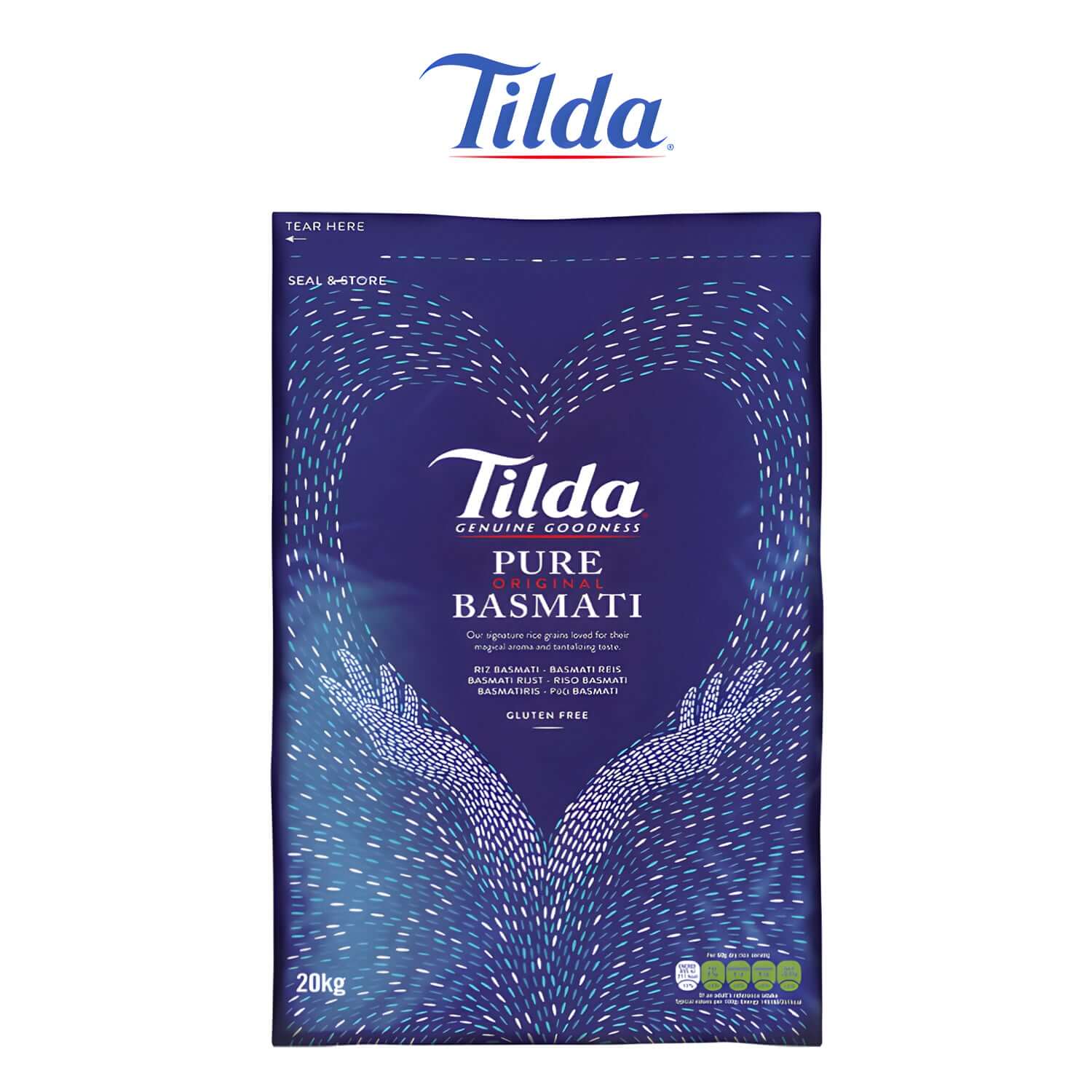 Tilda Pure Basmati Rice 20kg