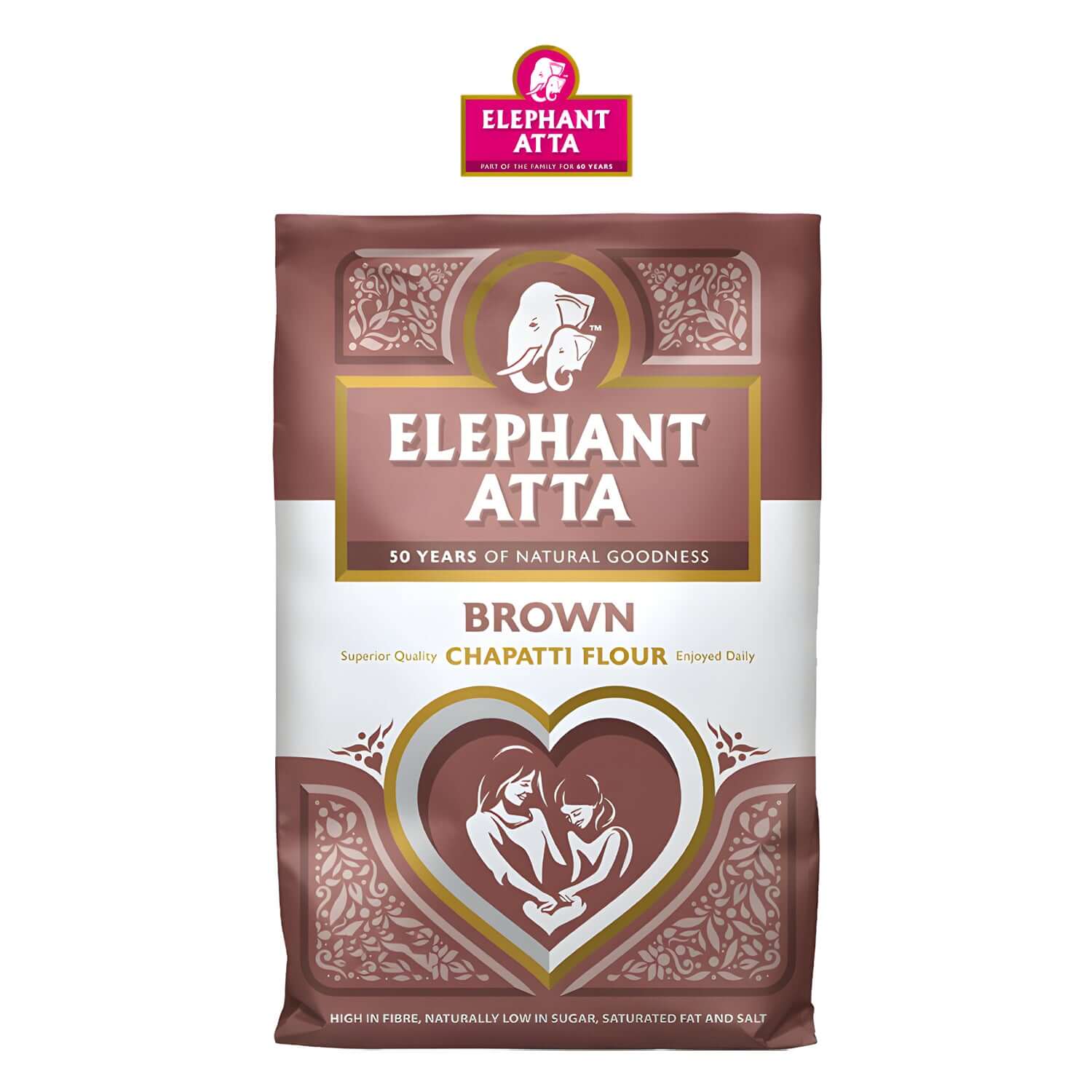 Elephant Atta Brown - 10kg