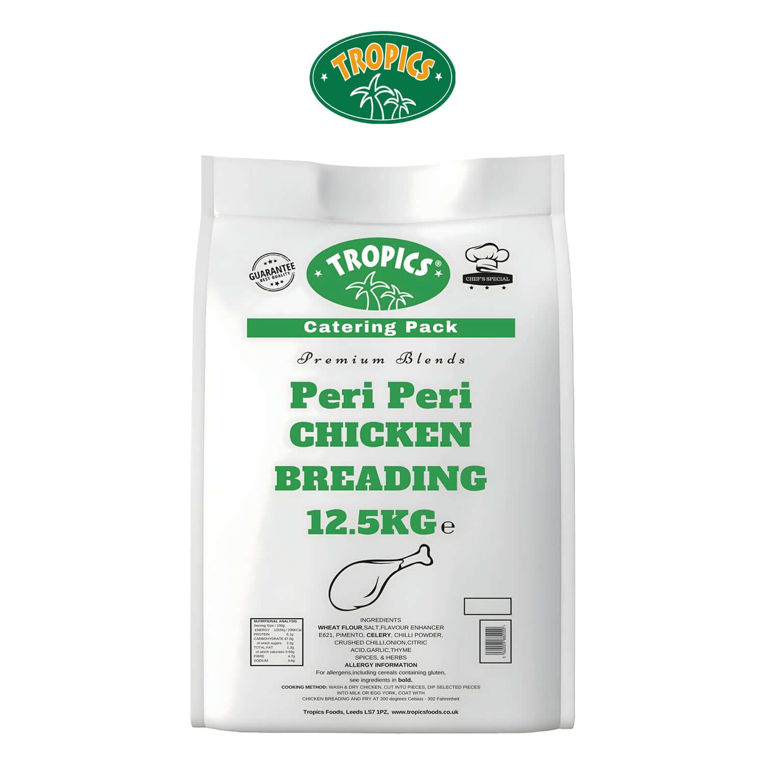 Tropics peri-peri Chicken breading 12.5kg