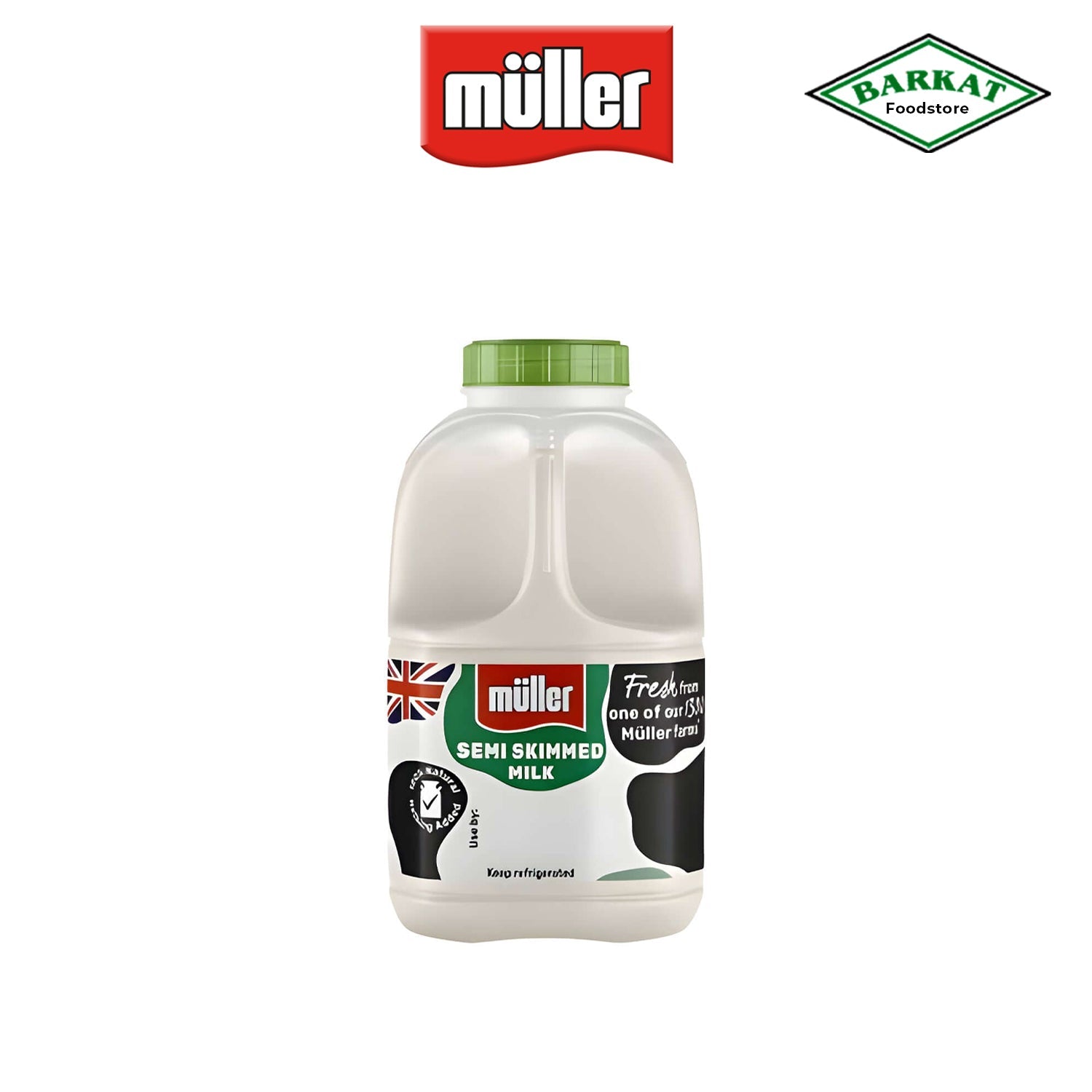 Müller Milk Semi-Skimmed 568ml