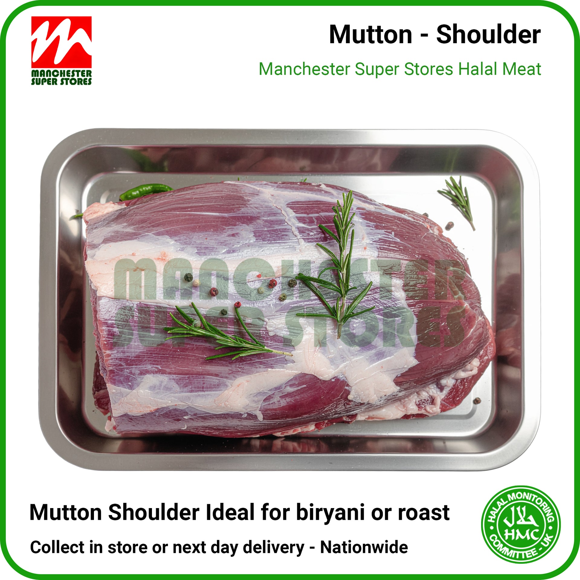 Mutton Whole Shoulder - HMC Halal Meat