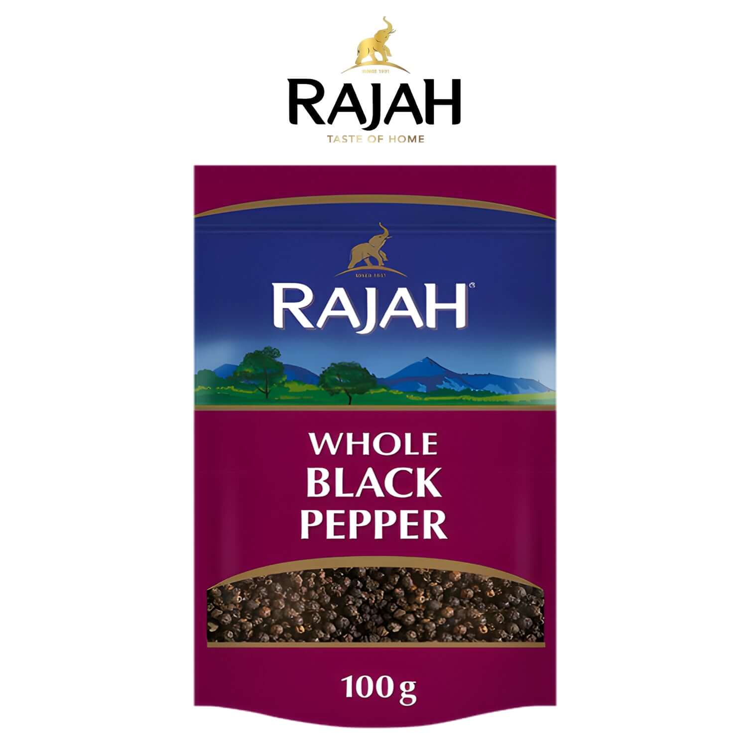 Whole Black Pepper - - Rajah