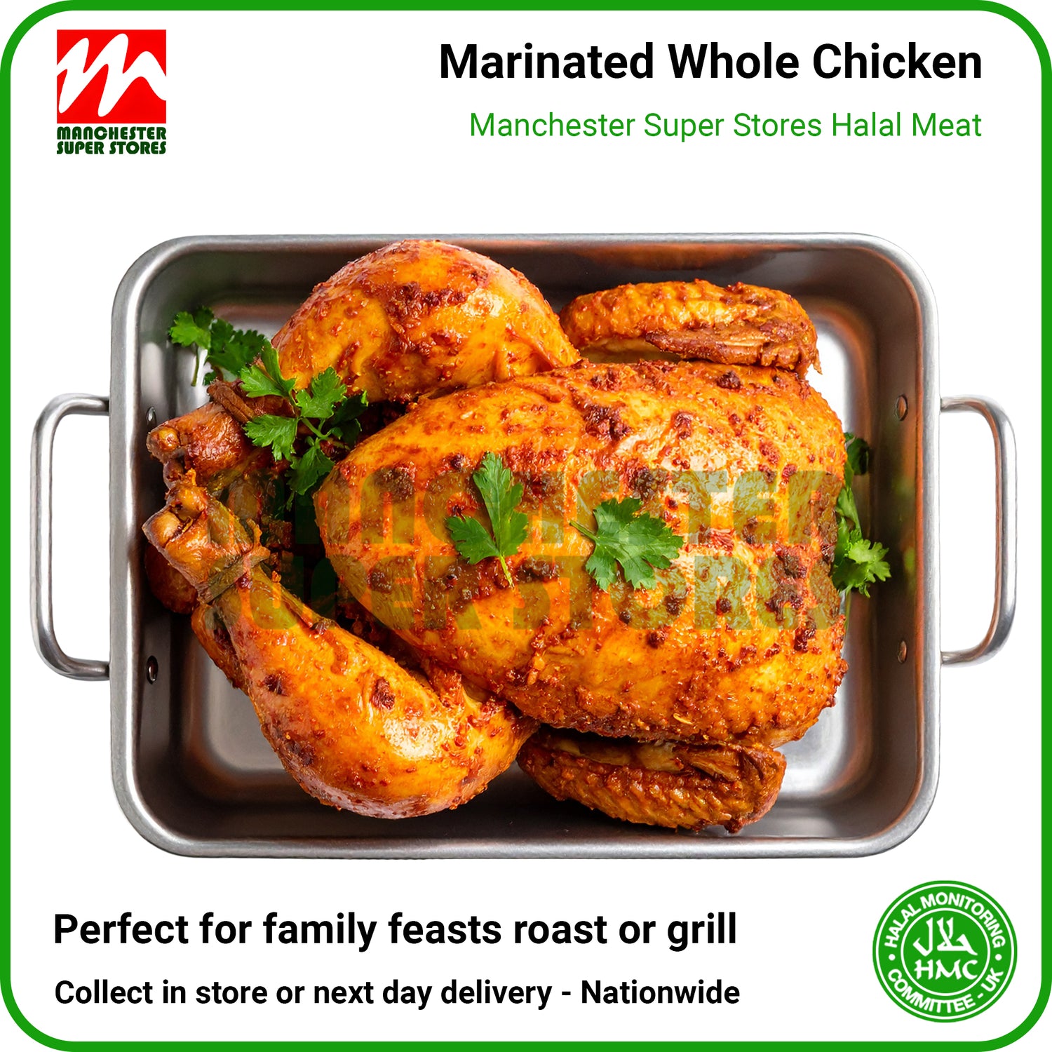 Marinade Whole Chicken - HMC Halal Poultry