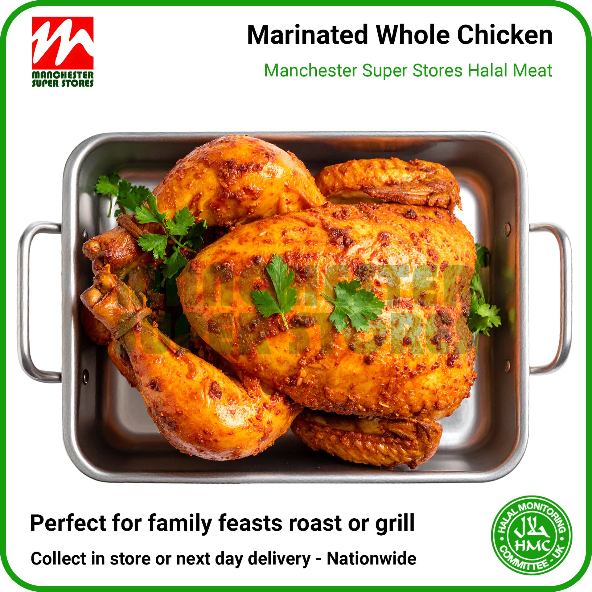 Marinade Whole Chicken - HMC Halal Poultry